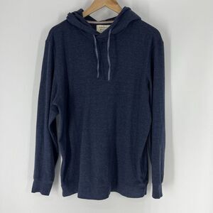 The Normal Brand Hoodie Size Medium Navy Pullover Sweatshirt Golf Stretch